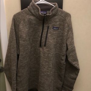 Brown Patagonia 1/4 zip - Better Sweater. Size XL.